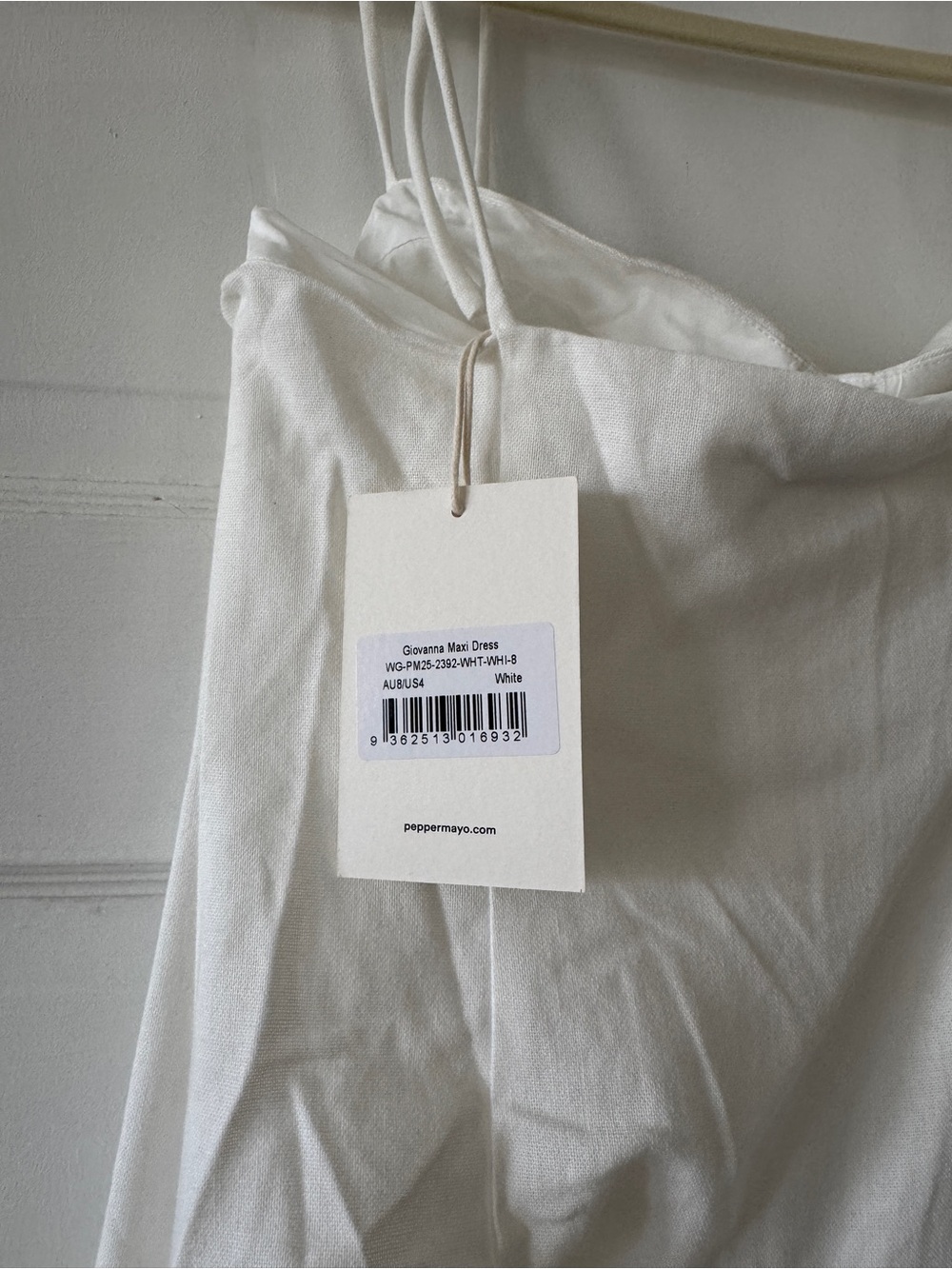 Peppermayo White Linen Maxi Dress - Picture 8 of 8